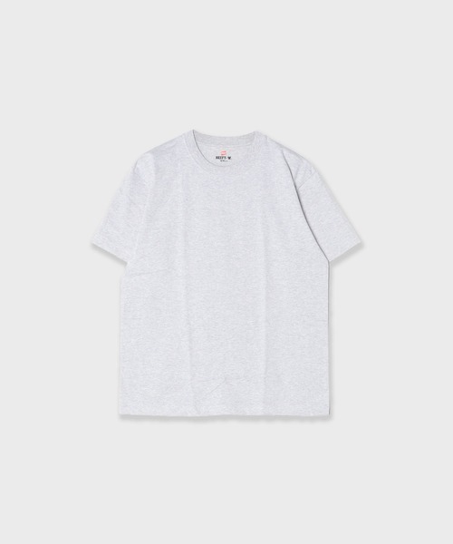 HANES（ヘインズ）の「Hanes/ヘインズ BEEFY-T S/L T-SHIRT / HM1-D001 秋服 冬服（Tシャツ/カットソー・メンズ・ブラック/ヘザーグレー/ホワイト・XL/L/M）」の3枚目の写真