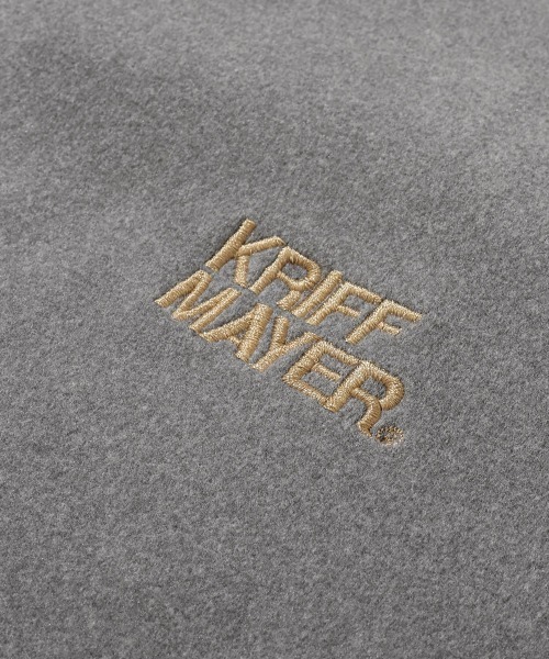 KRIFF MAYER(クリフメイヤー)の「もちのび -TOUGH & WARM-刺繍ラグランロンT(足跡)(Tシャツ/カットソー・メンズ・ナチュラル/チャコール/カラフル/グレー/キャメル・MEDIUM/X-LARGE/LARGE)」の18枚目の写真