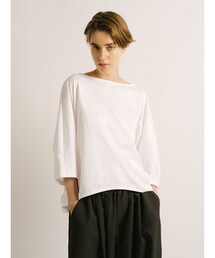 mizuiro ind ボートネックコクーンプルオーバー