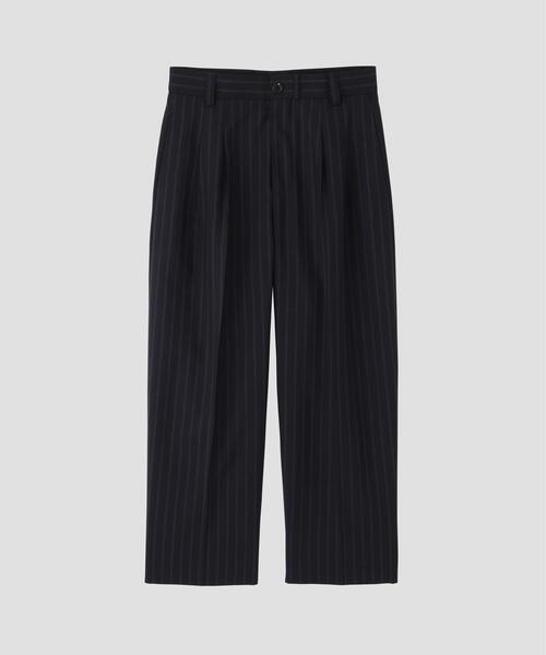 MARGARET HOWELL(マーガレットハウエル)の「WIDE STRIPE WOOL(その他パンツ・メンズ・ネイビー・SMALL/MEDIUM/LARGE)」の3枚目の写真
