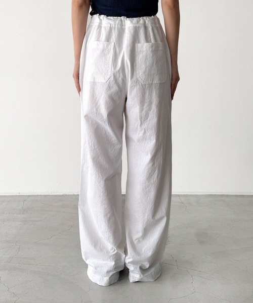 CANAL JEAN(キャナルジーン)の「HARING ベイカーイージーパンツ(その他パンツ・レディース・ネイビー/ホワイト・ONE SIZE)」の11枚目の写真