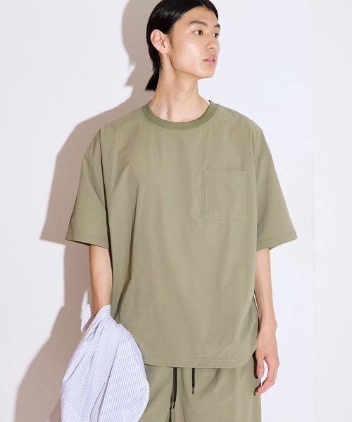 LAKOLE(ラコレ)の「AIRクリーンセットアップ / 881539(Tシャツ/カットソー・メンズ・グリーン/ブラック/ベージュ・X-LARGE/LARGE/MEDIUM)」の1枚目の写真