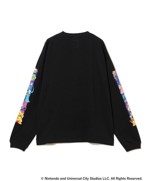 BEAMS(ビームス)の「ザ・スーパーマリオギャラクシー・ムービー / PRINT SLEEVE TEE(Tシャツ/カットソー・メンズ・ブラック/ネイビー・L/M/S/XL)」の10枚目の写真