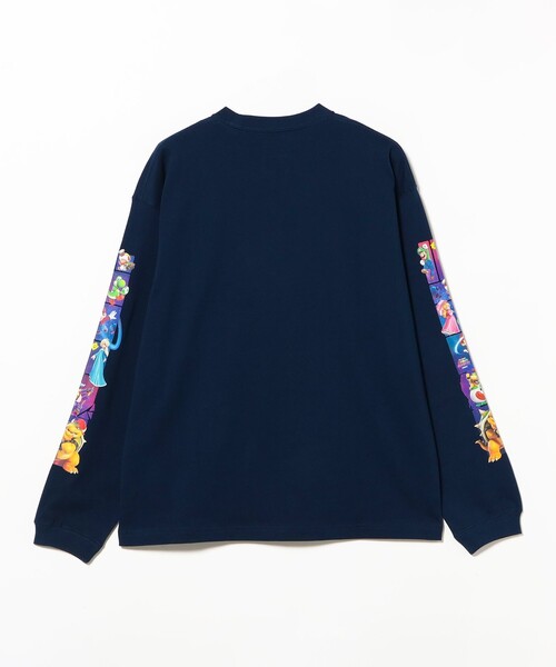 BEAMS(ビームス)の「ザ・スーパーマリオギャラクシー・ムービー / PRINT SLEEVE TEE(Tシャツ/カットソー・メンズ・ブラック/ネイビー・L/M/S/XL)」の18枚目の写真