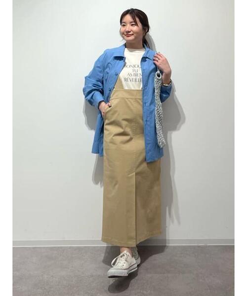 human woman（ヒューマンウーマン）の「【Ｇｇ】ＯＧＣタイプライターブルゾンＬサイズ（ブルゾン・レディース・ブルー・LARGE）」の9枚目の写真