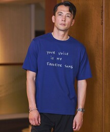 【別注】<Thomas Lelu>サインアート 半袖 Tシャツ カットソー