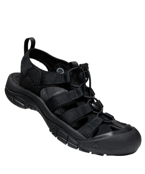 KEEN（キーン）の「キーン KEEN NEWPORT H2（サンダル・メンズ・ブラック・23.0cm/23.5cm/24.0cm/24.5cm/25.0cm/25.5cm）」の3枚目の写真