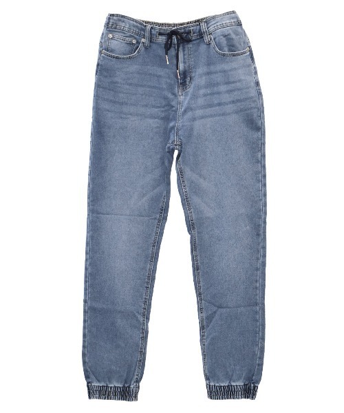 LUXSTYLE（ラグスタイル）の「ニットデニムストレッチジョガーパンツ（デニムパンツ・メンズ・ブルー/ブルー系その他/インディゴブルー・L/M/XL/S）」の22枚目の写真