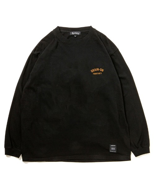 430(フォーサーティ)の「mlt5795-GF ICONS L-S TEE ロングスリーブTシャツ(26-196)(Tシャツ/カットソー・メンズ・ブラック/ホワイト/アッシュ/ネイビー/スミクロ/グリーン・1/2/3/0)」の9枚目の写真