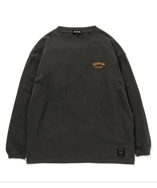 430(フォーサーティ)の「mlt5795-GF ICONS L-S TEE ロングスリーブTシャツ(26-196)(Tシャツ/カットソー・メンズ・ブラック/ホワイト/アッシュ/ネイビー/スミクロ/グリーン・1/2/3/0)」の10枚目の写真