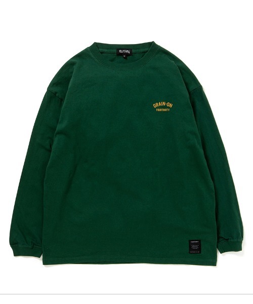 430(フォーサーティ)の「mlt5795-GF ICONS L-S TEE ロングスリーブTシャツ(26-196)(Tシャツ/カットソー・メンズ・ブラック/ホワイト/アッシュ/ネイビー/スミクロ/グリーン・1/2/3/0)」の11枚目の写真