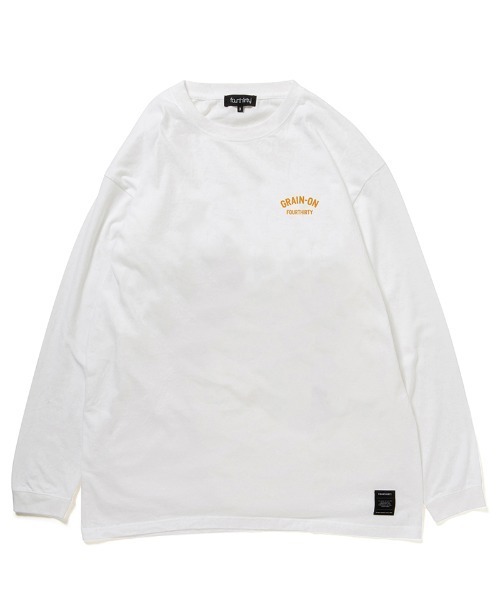 430(フォーサーティ)の「mlt5795-GF ICONS L-S TEE ロングスリーブTシャツ(26-196)(Tシャツ/カットソー・メンズ・ブラック/ホワイト/アッシュ/ネイビー/スミクロ/グリーン・1/2/3/0)」の13枚目の写真
