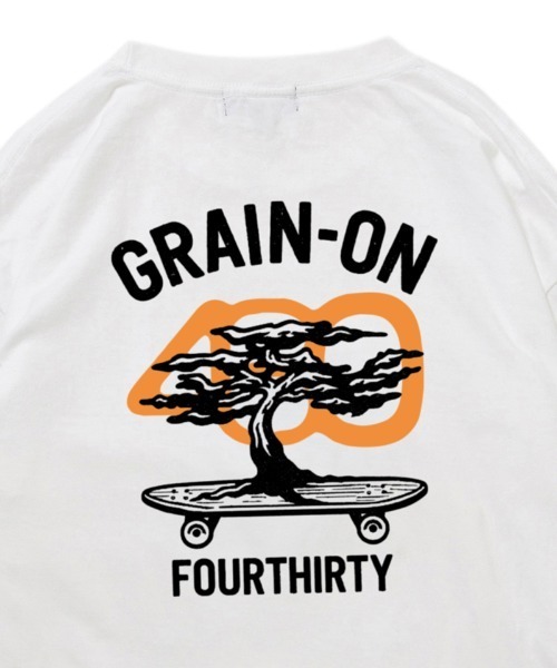 430(フォーサーティ)の「mlt5795-GF ICONS L-S TEE ロングスリーブTシャツ(26-196)(Tシャツ/カットソー・メンズ・ブラック/ホワイト/アッシュ/ネイビー/スミクロ/グリーン・1/2/3/0)」の8枚目の写真