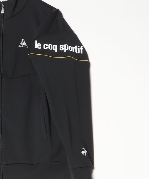 le coq sportif(ルコックスポルティフ)の「ジャージジャケット(ジャージ・メンズ・ブラック/ホワイト・L/M/XL)」の4枚目の写真