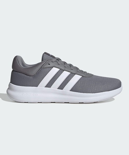 adidas(アディダス)の「ライトレーサー 4.0 / Lite Racer 4.0 / アディダス adidas(スニーカー・メンズ・グレー・24.5cm/25.0cm/25.5cm/26.0cm/26.5cm/27.0cm/27.5cm/28.0cm/28.5cm)」の1枚目の写真