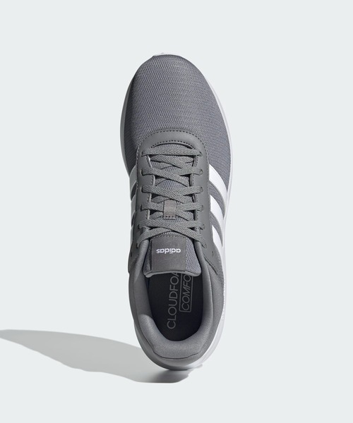 adidas(アディダス)の「ライトレーサー 4.0 / Lite Racer 4.0 / アディダス adidas(スニーカー・メンズ・グレー・24.5cm/25.0cm/25.5cm/26.0cm/26.5cm/27.0cm/27.5cm/28.0cm/28.5cm)」の2枚目の写真