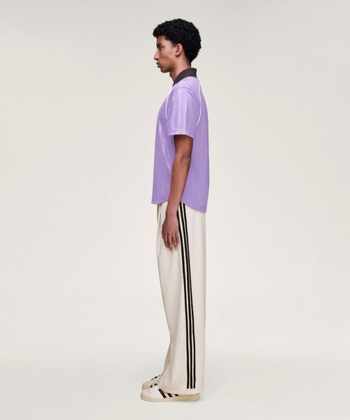 adidas(アディダス)の「adidas Originals by Wales Bonner サッカー半袖Tシャツ / アディダスオリジナルス(Tシャツ/カットソー・メンズ・バイオレット・LARGE/MEDIUM/SMALL/X-SMALL)」の5枚目の写真