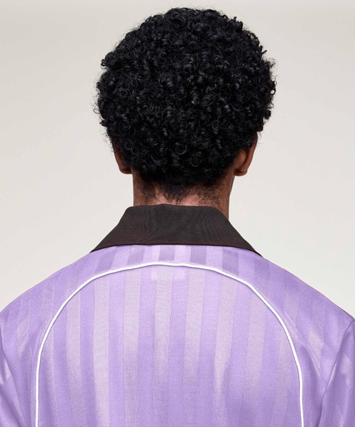 adidas(アディダス)の「adidas Originals by Wales Bonner サッカー半袖Tシャツ / アディダスオリジナルス(Tシャツ/カットソー・メンズ・バイオレット・LARGE/MEDIUM/SMALL/X-SMALL)」の7枚目の写真