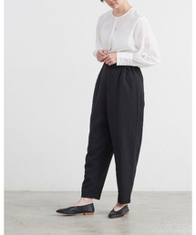 salle de bal（サルデバル）の「【 un cinq / アンサンク 】 Melange Ox Narrow Pants / メランジオックス ナロー パンツ　U26-31　DLI（スラックス）」