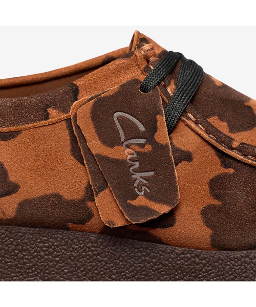 Clarks(クラークス)の「WallabeeEVOSh/ワラビーエヴォシューズ(カウプリント)(モカシン/デッキシューズ・レディース・アニマル・UK6/UK3/UK3.5/UK4/UK4.5/UK5/UK5.5)」の8枚目の写真