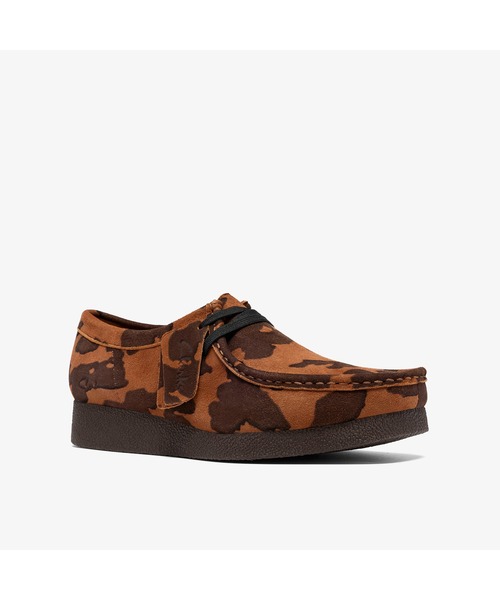 Clarks(クラークス)の「WallabeeEVOSh/ワラビーエヴォシューズ(カウプリント)(モカシン/デッキシューズ・レディース・アニマル・UK6/UK3/UK3.5/UK4/UK4.5/UK5/UK5.5)」の7枚目の写真