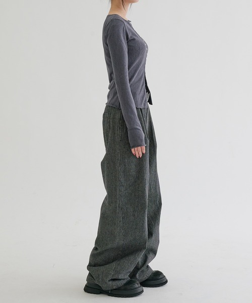 EPNK(イーピーエヌケー)の「Baggy hickory denim / バギーヒッコリーデニム(デニムパンツ・メンズ・インディゴブルー/ブラック・SMALL/MEDIUM/LARGE)」の9枚目の写真