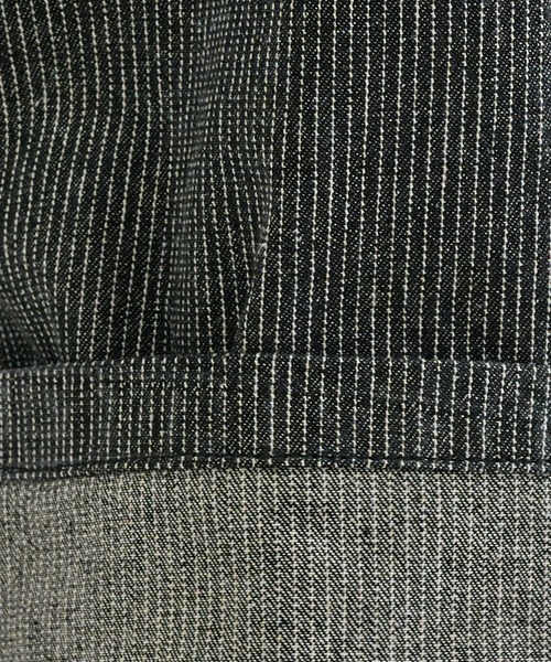 EPNK(イーピーエヌケー)の「Baggy hickory denim / バギーヒッコリーデニム(デニムパンツ・メンズ・インディゴブルー/ブラック・SMALL/MEDIUM/LARGE)」の11枚目の写真