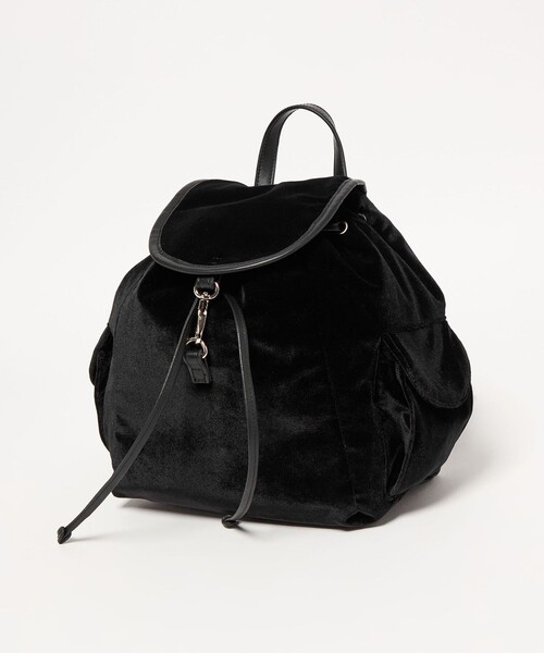 BEAUTY&YOUTH UNITED ARROWS(ビューティーアンドユースユナイテッドアローズ)の「ベルベット ミニ リュック(バックパック/リュック・レディース・ブラック/ダークブラウン・FREE)」の20枚目の写真