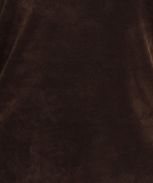 Andemiu(アンデミュウ)の「シアーベロア長袖カットソー/1043829(Tシャツ/カットソー・レディース・ホワイト/ブラック/ダークブラウン/レッド・FREE)」の18枚目の写真