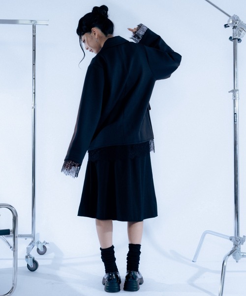 Haze Reverie(ヘイズレヴァリー)の「シルバーチェーン厚底ローファー(ローファー・レディース・ブラック・SMALL/MEDIUM/LARGE)」の12枚目の写真