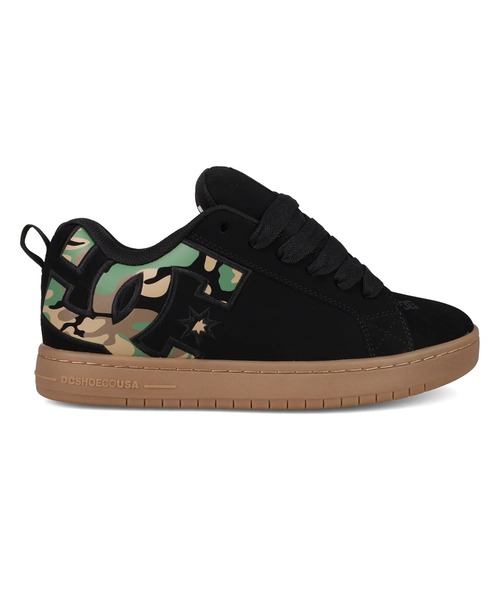 DC SHOES(ディーシーシューズ)の「DC SHOES メンズ COURT GRAFFIK シューズ 【2026年秋冬モデル】/ロゴスニーカー(スニーカー・メンズ・ホワイト系その他/ブラック系その他・26cm/26.5cm/27cm/27.5cm/28cm/29cm)」の2枚目の写真