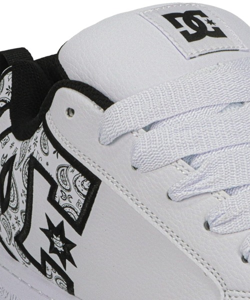 DC SHOES(ディーシーシューズ)の「DC SHOES メンズ COURT GRAFFIK シューズ 【2026年秋冬モデル】/ロゴスニーカー(スニーカー・メンズ・ホワイト系その他/ブラック系その他・26cm/26.5cm/27cm/27.5cm/28cm/29cm)」の8枚目の写真
