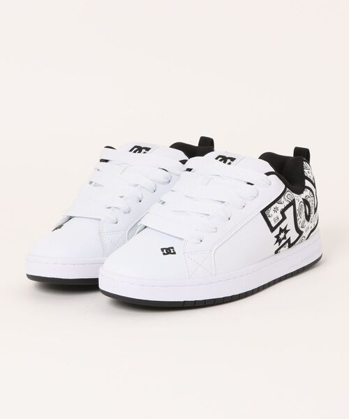 DC SHOES(ディーシーシューズ)の「DC SHOES メンズ COURT GRAFFIK シューズ 【2026年秋冬モデル】/ロゴスニーカー(スニーカー・メンズ・ホワイト系その他/ブラック系その他・26cm/26.5cm/27cm/27.5cm/28cm/29cm)」の10枚目の写真