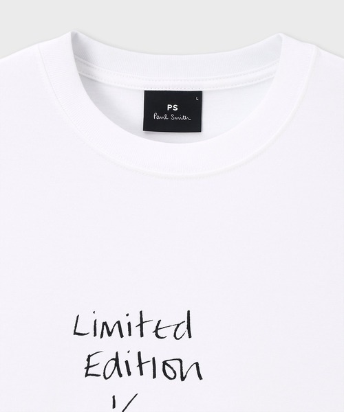 PS Paul Smith(ピーエスポールスミス)の「"Limited Edition" 半袖Tシャツ / 262558 011R(Tシャツ/カットソー・メンズ・ホワイト・X-LARGE/LARGE/MEDIUM)」の2枚目の写真