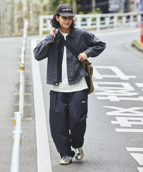 +phenix(プラスフェニックス)の「+phenix/プラスフェニックス 別注 GORE-TEX WINDSTOPPER PACKABLE SLACKS【セットアップ対応】/ゴアテックス ウインドストッパー パッカブル スラックス(その他パンツ・メンズ・ネイビー/チャコールグレー/ブラック・SMALL/MEDIUM/LARGE)」の21枚目の写真
