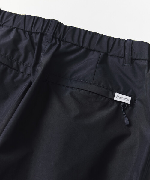 +phenix(プラスフェニックス)の「+phenix/プラスフェニックス 別注 GORE-TEX WINDSTOPPER PACKABLE SLACKS【セットアップ対応】/ゴアテックス ウインドストッパー パッカブル スラックス(その他パンツ・メンズ・ネイビー/チャコールグレー/ブラック・SMALL/MEDIUM/LARGE)」の9枚目の写真