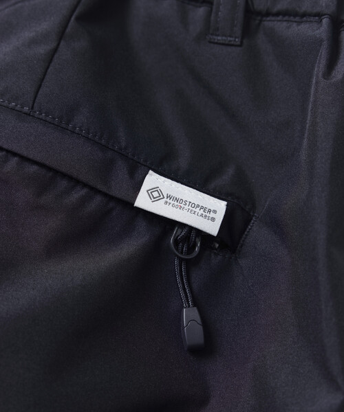 +phenix(プラスフェニックス)の「+phenix/プラスフェニックス 別注 GORE-TEX WINDSTOPPER PACKABLE SLACKS【セットアップ対応】/ゴアテックス ウインドストッパー パッカブル スラックス(その他パンツ・メンズ・ネイビー/チャコールグレー/ブラック・SMALL/MEDIUM/LARGE)」の8枚目の写真