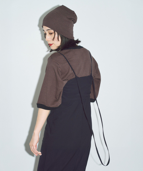 CITYSHOP(シティーショップ)の「《追加2》2WAY CAMI DRESS:ワンピース(ワンピース・レディース・ブラック・38/36)」の11枚目の写真