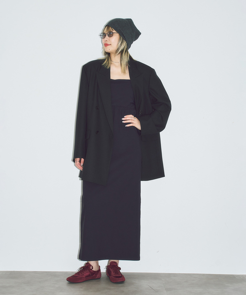 CITYSHOP(シティーショップ)の「《追加2》2WAY CAMI DRESS:ワンピース(ワンピース・レディース・ブラック・38/36)」の22枚目の写真