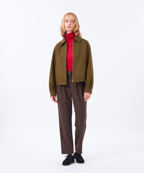 MACKINTOSH PHILOSOPHY(マッキントッシュ フィロソフィー)の「ダンボールステンカラーブルゾン(ブルゾン・レディース・ダークネイビー/ベージュ系その他4・36/38)」の5枚目の写真