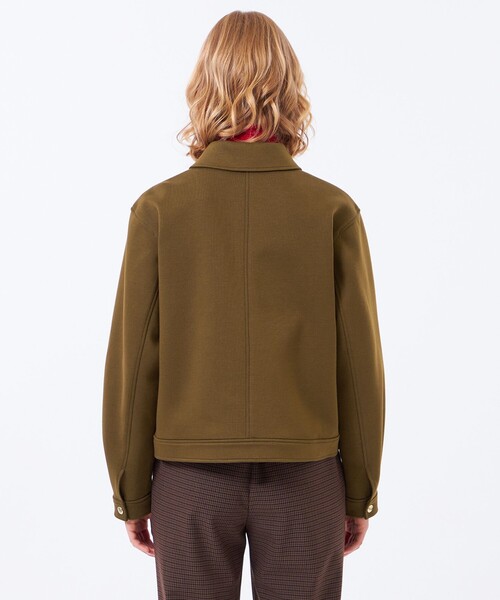 MACKINTOSH PHILOSOPHY(マッキントッシュ フィロソフィー)の「ダンボールステンカラーブルゾン(ブルゾン・レディース・ダークネイビー/ベージュ系その他4・36/38)」の8枚目の写真
