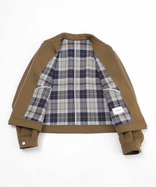 MACKINTOSH PHILOSOPHY(マッキントッシュ フィロソフィー)の「ダンボールステンカラーブルゾン(ブルゾン・レディース・ダークネイビー/ベージュ系その他4・36/38)」の10枚目の写真