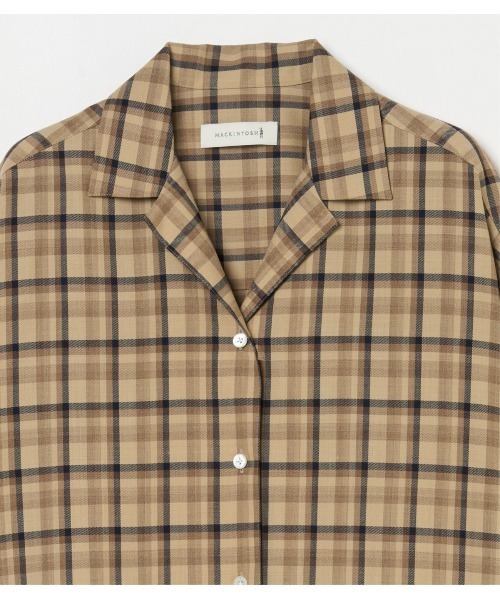Mackintosh(マッキントッシュ)の「ECCLAW(シャツ/ブラウス・レディース・ベージュ・6)」の2枚目の写真