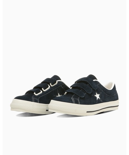 CONVERSE（コンバース）の「【直営店限定】ONE STAR J SUEDE V-3 / ワンスター　Ｊ　スエード　Ｖ－３（スニーカー・メンズ・ネイビー・6/8/9/8.5/9.5/10.5/6.5/5/7/7.5/5.5/4.5）」の3枚目の写真
