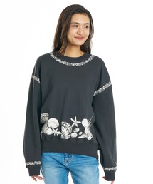 BILLABONG ウィメンズ SEA TREASURE KENDAL CREW FLC トレーナー 【2026年秋冬モデル】/ビラボンプルオーバースウェット