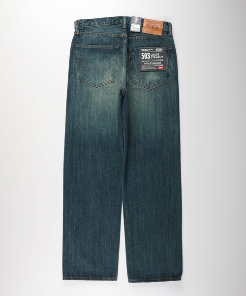 EDWIN(エドウィン)の「《日本製》EDWIN 「503」ルーズストレート(その他パンツ・メンズ・ブルー系その他・29/36/34/33/32/31/30/38)」の8枚目の写真