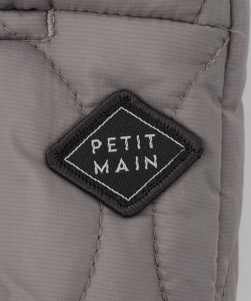 petit main(プティマイン)の「【撥水加工】キルティングベスト(ブルゾン・キッズ・ライトカーキ/チャコール・M/L)」の15枚目の写真