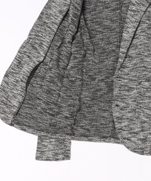 UP START(アップスタート)の「【Bls】 【ZM】【Bling Leads】スラブ裏毛JKT(BL)(その他アウター・メンズ・ブラック×ホワイト・LARGE/MEDIUM)」の5枚目の写真
