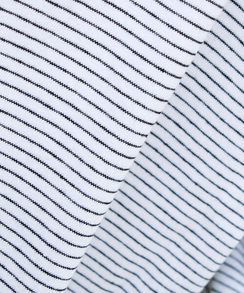 GLOSTER(グロスター)の「【多機能】Functionボーダー ヘンリーネックロンT(Tシャツ/カットソー・メンズ・グレー系その他/ホワイト系その他/ブラック系その他・S/M/L)」の11枚目の写真