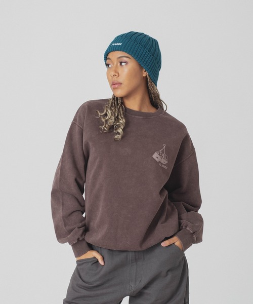 XLARGE(エクストララージ)の「MONKEY WRENCHERS CREWNECK SWEATSHIRT(スウェット・メンズ・ブラウン/ブラック/パープル・XL/S/L/M)」の11枚目の写真